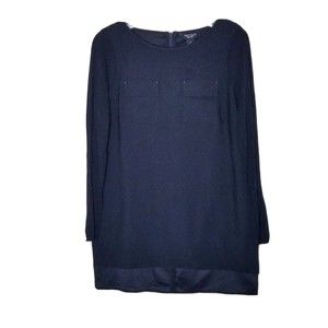 White House Black Market Tunic Top Women Size 6P Side Slit